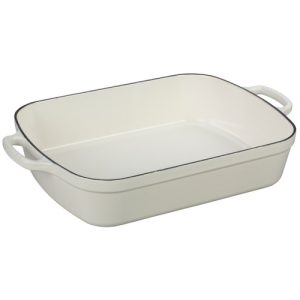 Le Creuset Signature Cast Iron 5.25 Quart Roaster - White