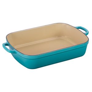 Le Creuset Signature Cast Iron 5.25 Quart Roaster - Caribbean