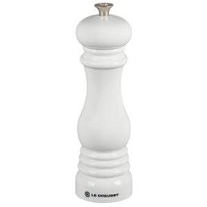 Le Creuset 8 Inch Pepper Mill - White