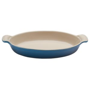 Le Creuset Stoneware Heritage 1.7 Quart Oval Au Gratin - Marseille