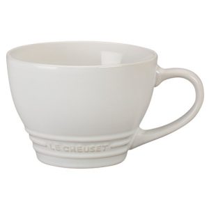 Le Creuset Stoneware Bistro Mug - White