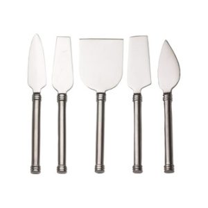 RSVP Endurance Set of 5 Cheese Knives