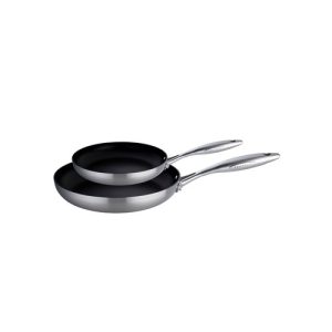 Scanpan CTX Stainless Steel 2-Piece Nonstick Fry Pan Set