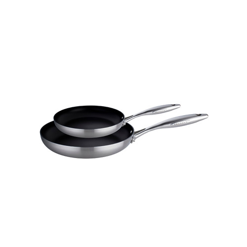 Scanpan CTX Stainless Steel 2-Piece Nonstick Fry Pan Set