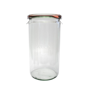 Weck 1 ½ L Cylindrical Jar ( Set of 2)