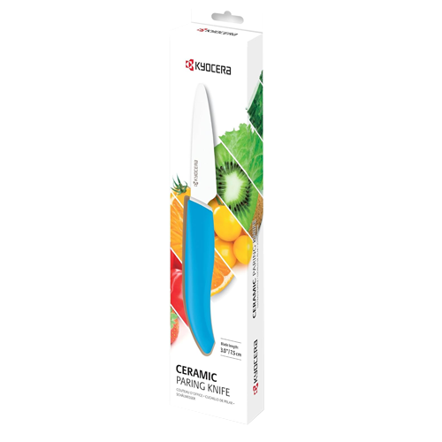 KYOCERA Revolution 3 Inch Ceramic Paring Knife with Japanese Zirconia Blade